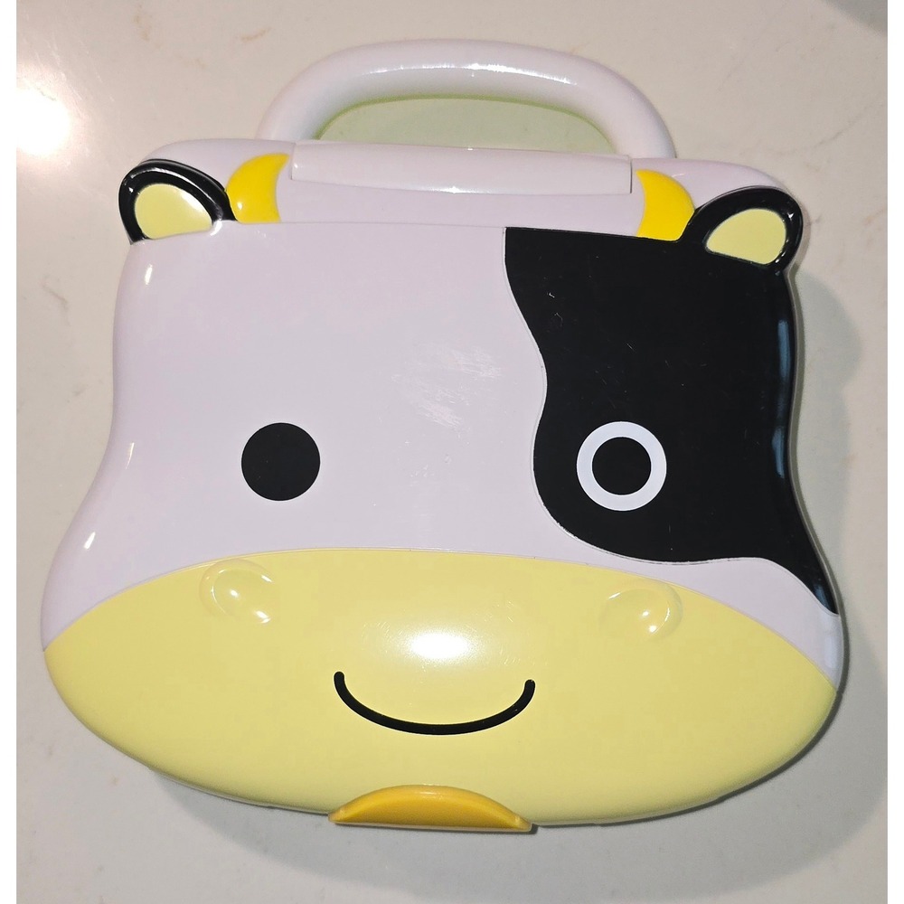 Winfun 8071 Cow Learning Laptop Toddler Educational Toy ABC 123 Music Shape
